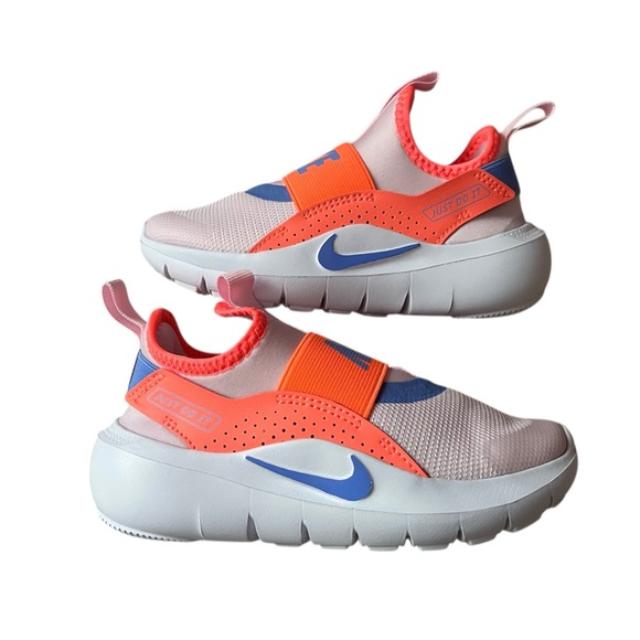 Nike Flex Runner 4 Light Pink Slip-On Sneakers Preschool Girls Size 11C New